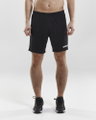 Craft Sporthose (Short) Squad Solid - ohne Innenshort, elastisches Material - schwarz Herren